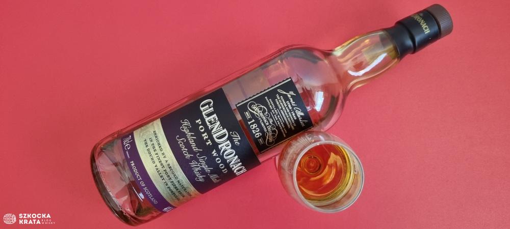Glendronach Port Wood szkocka krata whisky blog